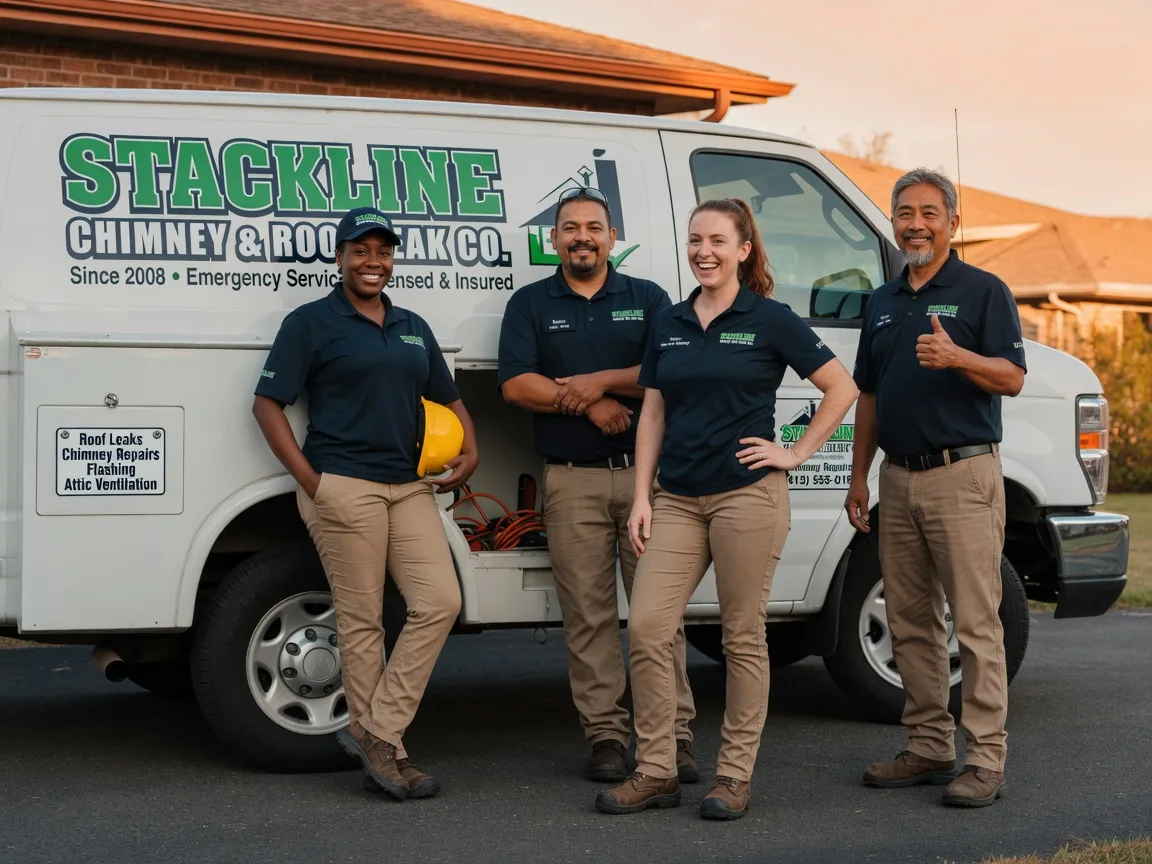 Chimney flashing repair company in Eden, GA